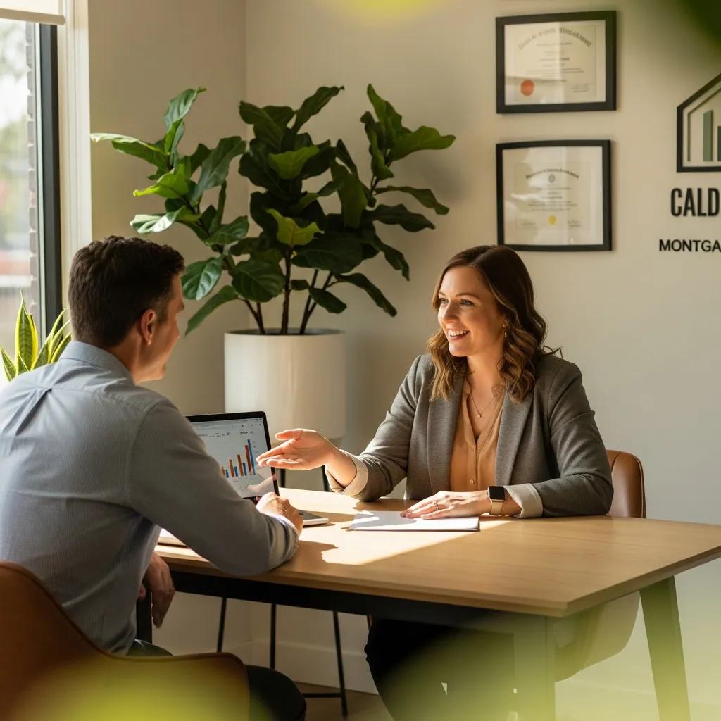 Happy client giving a thumbs up in a living room, emphasizing the importance of testimonials and social proof